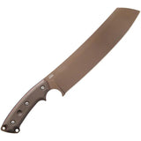 TOPS El Chete Midnight Bronze Fixed Blade Knife - Durable Bushcraft And Survival Tool For Outdoor Enthusiasts by TOPS