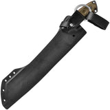 TOPS El Chete Midnight Bronze Fixed Blade Knife - Durable Bushcraft And Survival Tool For Outdoor Enthusiasts by TOPS