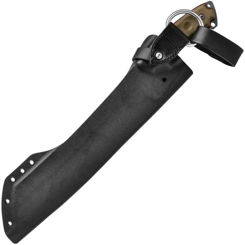 TOPS El Chete Midnight Bronze Fixed Blade Knife - Durable Bushcraft And Survival Tool For Outdoor Enthusiasts by TOPS