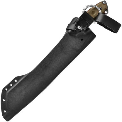 TOPS El Chete Midnight Bronze Fixed Blade Knife - Durable Bushcraft And Survival Tool For Outdoor Enthusiasts by TOPS