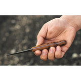 TOPS El Pionero ELPO-01 Knife - 1095HC Blade, Tan Micarta Handle, Kydex Sheath for Outdoor Enthusiasts by TOPS
