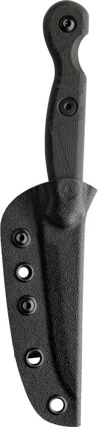 TOPS El Pionero Blackout Edition ELPO-02 - Rugged Fixed Blade Knife For Outdoor Survival Enthusiasts by TOPS