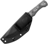 TOPS Eagles Shadow Survival Knife 1095 Steel Full Tang Black Micarta Handle For Outdoorsmen Enthusiasts by Black Country Outdoor