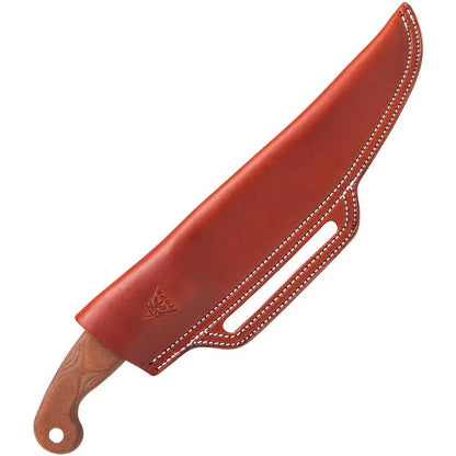 TOPS Earth Skills Knife ESK01 Outdoor Survival Knife For Outdoorsmen 8.25in 1095HC Blade Full Tang Tan Canvas Micarta by Black Country Outdoor