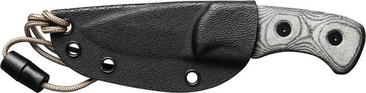 TOPS Ferret FBHP-01 Tactical Fixed Blade Knife For Outdoor Survivalists Full Tang 1095 Carbon Steel USA by Black Country Outdoor