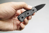 TOPS Ferret FBHP-01 Tactical Fixed Blade Knife For Outdoor Survivalists Full Tang 1095 Carbon Steel USA by Black Country Outdoor