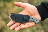 TOPS Ferret FBHP-01 Tactical Fixed Blade Knife For Outdoor Survivalists Full Tang 1095 Carbon Steel USA by Black Country Outdoor