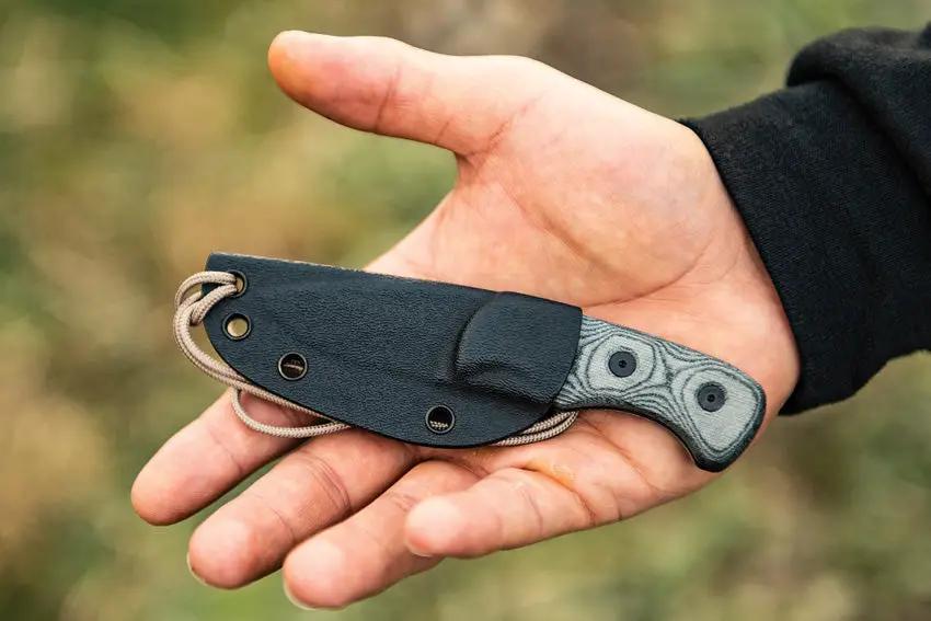 TOPS Ferret FBHP-01 Tactical Fixed Blade Knife For Outdoor Survivalists Full Tang 1095 Carbon Steel USA by Black Country Outdoor