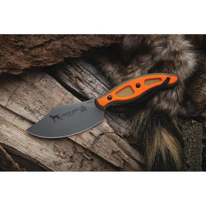 TOPS Field Dog FDOG-01 Field Knife - Compact Full Tang 154CM Blade With G10 Handle For Outdoorsmen by TOPS