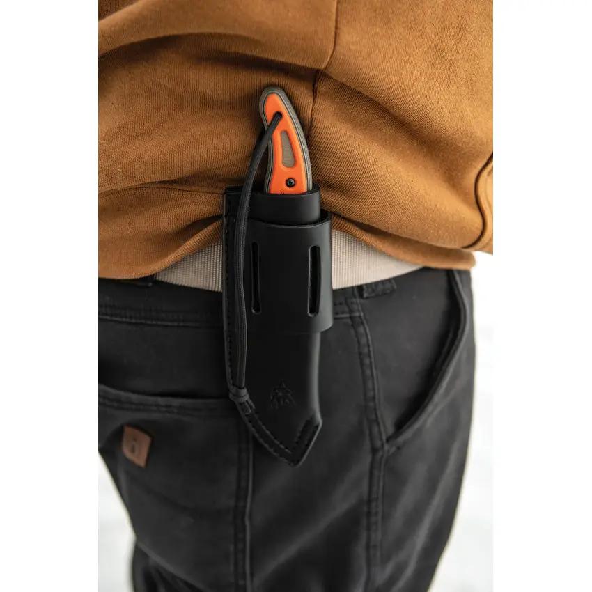 TOPS Field Dog FDOG-01 Field Knife - Compact Full Tang 154CM Blade With G10 Handle For Outdoorsmen by TOPS