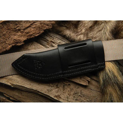 TOPS Field Dog FDOG-01 Field Knife - Compact Full Tang 154CM Blade With G10 Handle For Outdoorsmen by TOPS