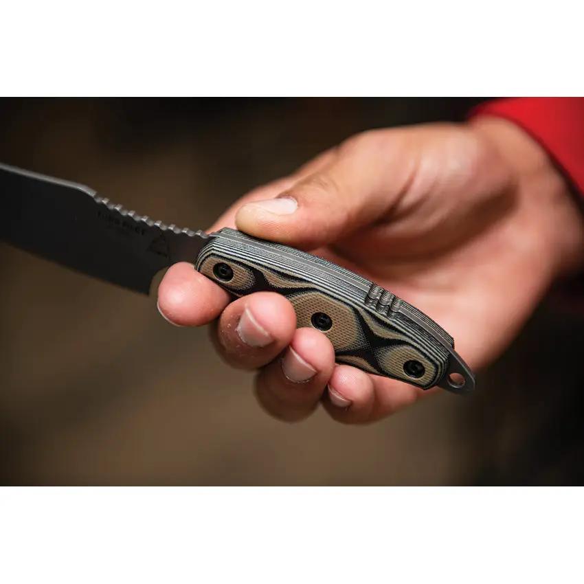 TOPS Fillet Knife FIL-01 SureTouch G10 8in Blade Pro by Black Country Outdoor