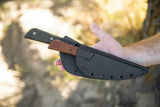 TOPS Frog Market Special Combo Knife Set 1095HC Steel Full Tang For Outdoor Survivalists Micarta Handles Kydex Sheath by Black Country Outdoor