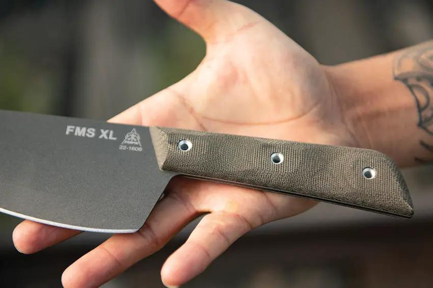 TOPS Frog Market Special XL Fixed Blade Knife - Rugged Outdoor Utility For Bushcraft And Survival by TOPS