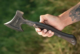 TOPS Hammer Hawk HAMH-03 Tactical Axe - Cerakote 6.5 Inch Head With Full Tang Tan Micarta Handle by TOPS