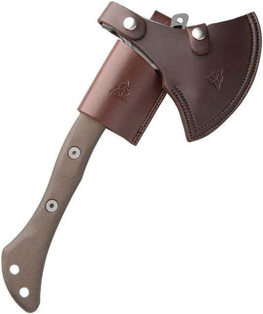 TOPS Hammer Hawk Axe With HAMH04 Backup Knife - Rugged Dual Tool Survival Axe For Bushcraft And Outdoor Tasks by TOPS
