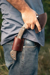 TOPS Hammer Hawk Axe With HAMH04 Backup Knife - Rugged Dual Tool Survival Axe For Bushcraft And Outdoor Tasks by TOPS