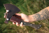 TOPS Hammer Hawk Axe With HAMH04 Backup Knife - Rugged Dual Tool Survival Axe For Bushcraft And Outdoor Tasks by TOPS