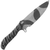 TOPS Silent Hero HERO-03C - Full Tang 1095HC Camouflage Blade for Survivalists Pro by TOPS