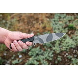 TOPS Silent Hero HERO 04C Fixed Blade Knife - 1095HC Steel Full Tang With Micarta Handle by TOPS