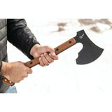 TOPS High Impact Axe HIM01 20 Inch Outdoor Axe For Campers And Survival Pros - Rugged Power For Serious Wood Cutting by TOPS