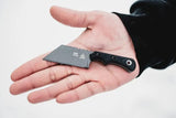 TOPS Ivie Neck Knife IV-01 - Premium EDC Wharncliffe Blade With Full Tang And Kydex Neck Sheath For Quick Access by TOPS