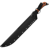 TOPS CUMA Kage Extreme Reach Fixed Blade Survival Knife - Extreme Reach For Professionals And Outdoor Enthusiasts by TOPS