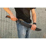 TOPS CUMA Kage Extreme Reach Fixed Blade Survival Knife - Extreme Reach For Professionals And Outdoor Enthusiasts by TOPS
