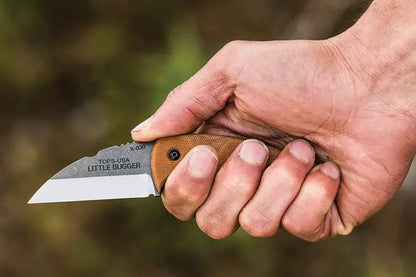 TOPS Little Bugger Knife LILB01 Compact EDC Fixed Blade For Outdoor Enthusiasts And Survivalists by Black Country Outdoor