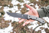 TOPS Longhorn Bowie Knife Sniper Gray LONGB05 - 13 Inch Fixed Blade With 1095HC Steel For Outdoor Enthusiasts by TOPS