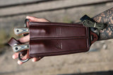 TOPS Muley Combo Leather MCMB01 Dual Blade Fixed Knife With Saw And Skinner For Hunters And Outdoor Enthusiasts by TOPS