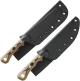 TOPS Knives Muley Combo Kydex Multiblade Knife With Saw And Skinner Blades - 154CM Full Tang Outdoor Hunting Tool by TOPS
