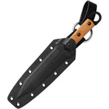 TOPS Gladius MGLAD01 Tactical Knife - Durable Outdoor Fixed Blade With 6.5 Inch 1095HC Blade And Tan Micarta Handle by TOPS