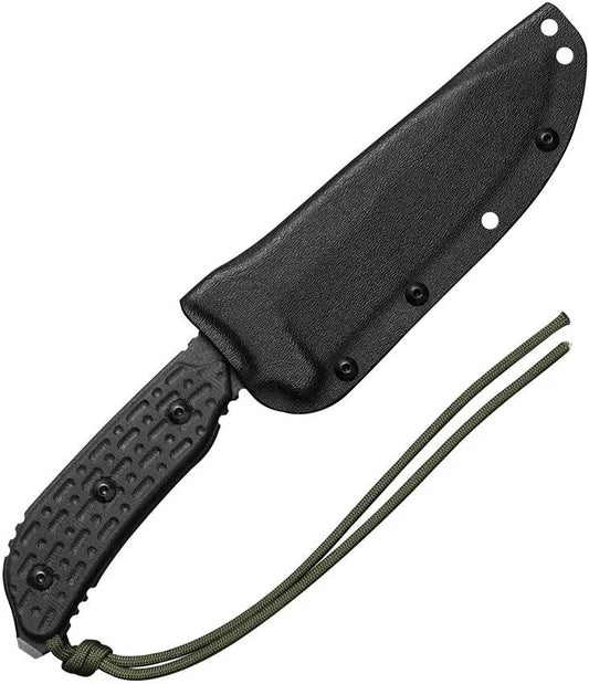 TOPS Mil-SPIE 5 MIL05 Tactical Knife - 1095 Steel, Full Tang, Partial Serration, Kydex Sheath by TOPS