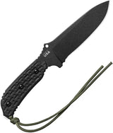 TOPS Mil-SPIE 5 MIL05 Tactical Knife - 1095 Steel, Full Tang, Partial Serration, Kydex Sheath by TOPS