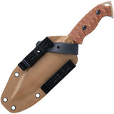 TOPS M-PAT MPAT01 Knife - Rugged Outdoor Fixed Blade With Full Tang 1095HC Micarta by TOPS