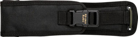 TOPS Mini Pry Knife 8in Outdoor Utility Tool With 4.25in Partially Serrated 5160 Blade Full Tang USA by Black Country Outdoor