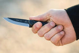 TOPS Mini Scandi Knife Green MSK-GB Full Tang 1095 Blade With Micarta Handles Kydex Sheath For Outdoor Survivalists by Black Country Outdoor