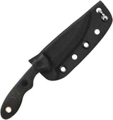 TOPS Mini Scandi Survival Knife MSK-SURV Tan Two Tone Finish Full Tang For Outdoor Fans Micarta Handle Kydex Sheath by Black Country Outdoor