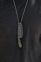 TOPS Mini Scandi Survival Knife MSK-SURV Tan Two Tone Finish Full Tang For Outdoor Fans Micarta Handle Kydex Sheath by Black Country Outdoor