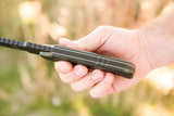 TOPS Mission Team 21 Fixed Blade Knife For Outdoor Survivalists 6.625 Inch Black Traction Coated 1095 Steel Full Tang by Black Country Outdoor