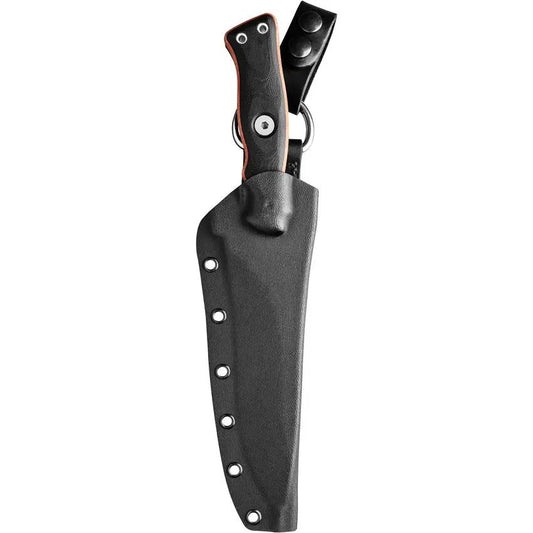 TOPS Operator 7 Fixed Blade Knife - 7.25 Inch 1075HC Full Tang Midnight Bronze Finish For Tactical Outdoorsmen by TOPS