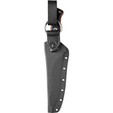 TOPS Operator 7 Fixed Blade Knife - 7.25 Inch 1075HC Full Tang Midnight Bronze Finish For Tactical Outdoorsmen by TOPS