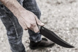 TOPS Prather War Bowie Knife 7.25in 1095 Blade Full Tang Micarta Handles MOLLE Sheath for Tactical Outdoorsmen by Black Country Outdoor