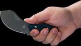 TOPS Quick Skin QSK-02 Fixed Blade Knife - Durable Tungsten Cerakote Blade For Tough Outdoors by TOPS