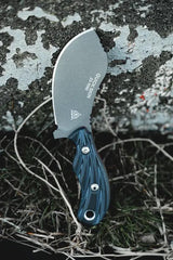 TOPS Quick Skin QSK-02 Fixed Blade Knife - Durable Tungsten Cerakote Blade For Tough Outdoors by TOPS