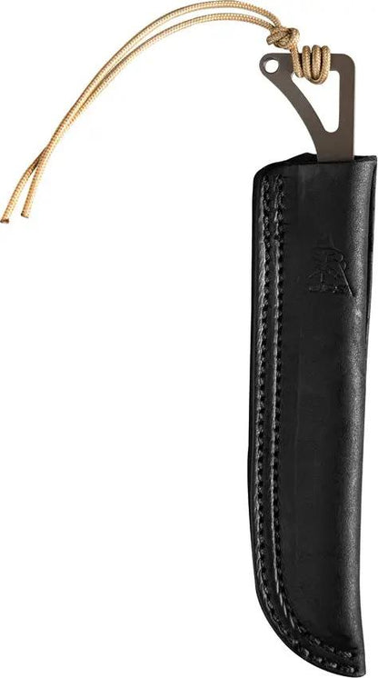 TOPS Rocky Mountain Spike RMS-01 Fixed Blade Knife 3.5in 1095 Steel with Lanyard For Outdoor Enthusiasts by Black Country Outdoor