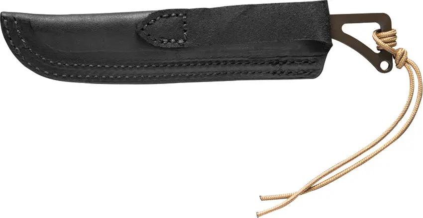 TOPS Rocky Mountain Spike RMS-01 Fixed Blade Knife 3.5in 1095 Steel with Lanyard For Outdoor Enthusiasts by Black Country Outdoor