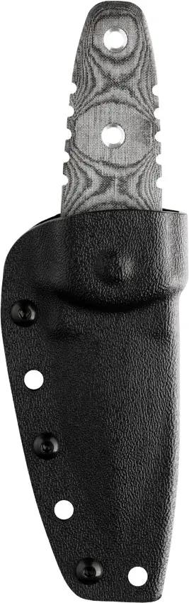 TOPS Ranger Short Stop Knife 6 Inch Fixed Blade Black Traction Coated 1095 Carbon Steel USA Made For Outdoor Enthusiasts by Black Country Outdoor