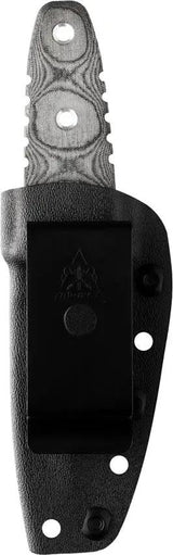 TOPS Ranger Short Stop Knife 6 Inch Fixed Blade Black Traction Coated 1095 Carbon Steel USA Made For Outdoor Enthusiasts by Black Country Outdoor